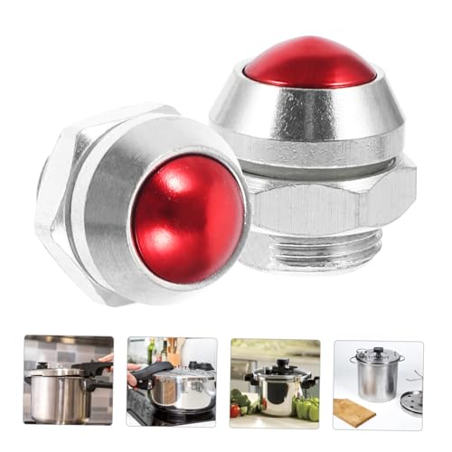 4 piezas de válvula de seguridad para olla a presión, válvula flotante para control de presión, fácil instalación y diseño compacto para utensilios de cocina miniatura 5