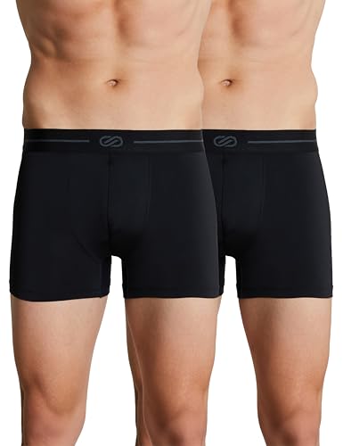 Image of Symbol Premium Men's Microfiber Blend Ultra-Soft Stretch Trunks | Underwear (Available in Combo Packs)