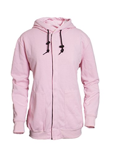National Safety Apparel C21SA05WXL Women's FR Spirit Zip Up Sweatshirt, X-Large, Pink