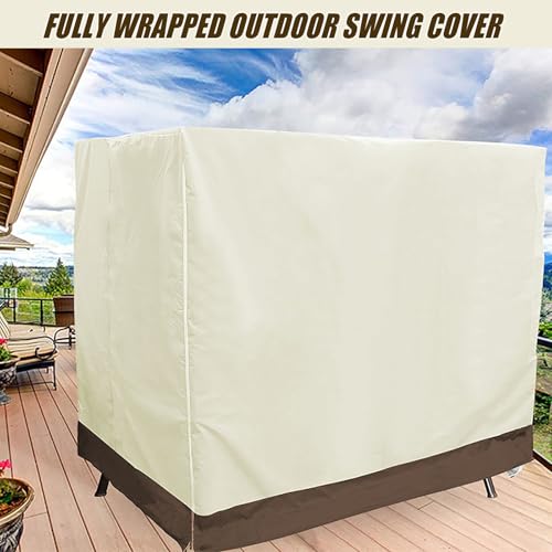 Funda impermeable para columpio de patio en días de lluvia 5