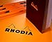 Rhodia Classic French Paper Pads Graph 6 in. x 8 1/4 in. Black (162009C)