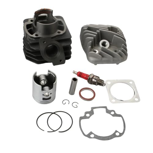 Cylindre 70cc scooter avec culasse alésage 47mm fonte robuste