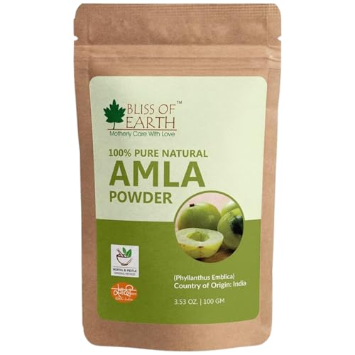 Bliss of Earth 100% Pure Natural Amla Powde 100g