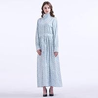 Costume Adulto Halloween Donna Pellegrina Coloniale Ringraziamento Vestito Fantasia - Foto 4