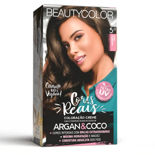 Coloração Kit BEAUTYCOLOR - 5.0 Castanho Claro