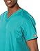 Dickies Unisex V-Neck Scrub Top, Galaxy Blue, Medium
