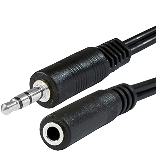 3M Long 3.5mm Jack Aux Audio Stereo Lead Headphone Extension Cable Male - Female