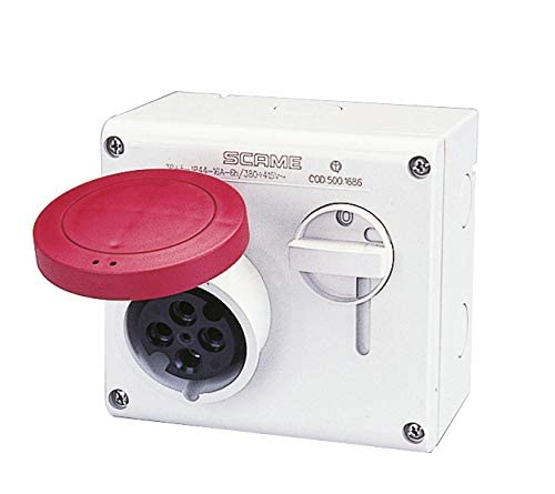 Prise murale Poly Pool PP0731 socle fixe IEC309 femelle pour boîte de dérivation