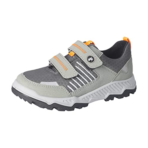 RICOSTA Chico Zapatillas Peak,Ancho: Normal (WMS),Plantilla Desmontable,RICOSTA-Tex,Velcro,Cierre de Velcro,Verde (eukalyptus/Grau / 530),29 EU Cover