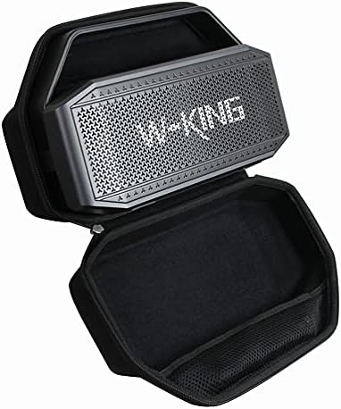 Hermitshell Hard Travel Case for Bluetooth Speaker W-King 60W Punchy Bass Loudest Portable Wireless Speaker