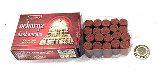 Nandita Acharya Dashangam Dhoop Sticks - Pack of 6 (20 Sticks in a Pack)