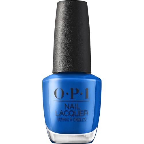 OPI Nail Lacquer Sea-ze the Day | Opaque Bright Vivid Ocean Blue Crme Chip Resistant Nail Polish | Trip to the Brite Side | Summer 2026 Collection