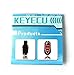Keyecu Uncut Remote Key Fob 2 Button for SUZUKI Swift with ID46 Chip 315MHZ