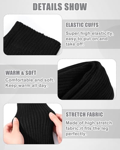 Image of Shihanee Fleece Leg Warmers Women