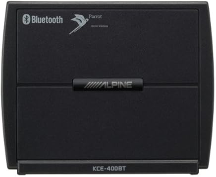 Alpine KCE-400BT - Kit manos libres (13.5 V DC, 4 dB, A2DP, con Bluetooth), negro Alpine KCE-400BT - Kit manos libres (13.5 V DC, 4 dB, A2DP, con Bluetooth), negro