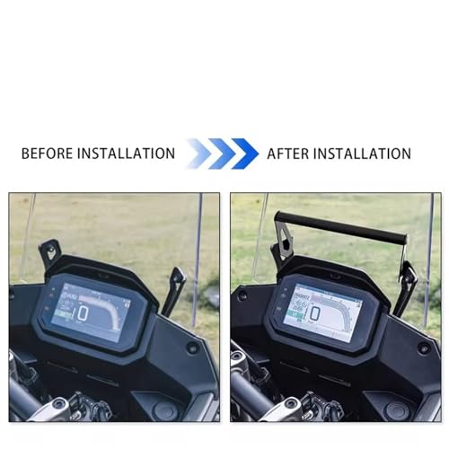 Support de navigation Transalp 750 pour fixer votre GPS sans vibrations sur XL750