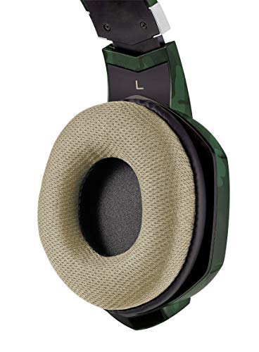 Trust Gaming GXT 322C Carus, Verde Camuffamento, Normal