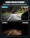 NOVSIGHT 0506 Fog Light Bulbs - Pack Of 4