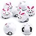 Qyyiguf 30 PCS Easter Rabbit Toy Cars,Rabbit Toys Pull Back Cars,Mini Bunny Toys for Easter Basket Stuffers,Easter Egg Stuffers,Party Favors,Classroom Prizes,Birthday Gifts,Kids,Girls,Boys