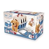Ecoiffier Tierarztkoffer für Kinder, 24 cm – Hund aus Plüsch und Pflegezubehör inklusive – Nachahmungsspiel – ab 18 Monaten – Spielzeug für Kinder – 273