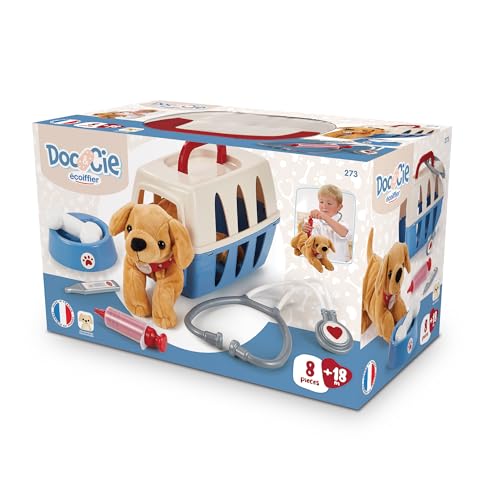 Valisette vétérinaire Ecoiffier 273 jouet imitation chien peluche accessoires soin 18 mois