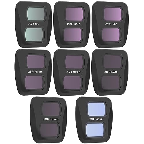 DJI Air 3 �Ή� �t�B���^�[ Air 3 �����Y�ی�t�B���^�[�Z�b�g Air 3�A�N�Z�T���[ (CPL+ND8+ND16+ND32PL+ND64PL+ND256+ND1000+NIGHT)