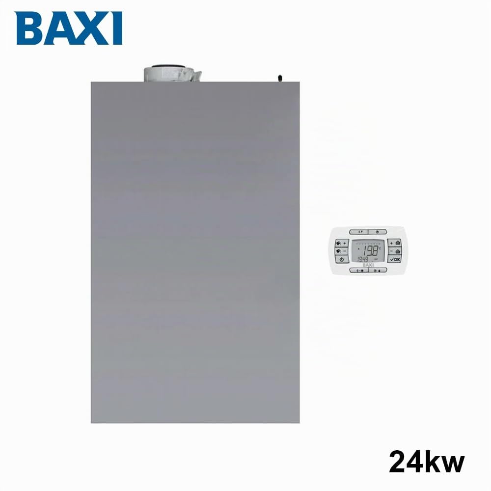 Baxi Luna Air 28 Caldaia Murale a Condensazione da Esterno a Gas Metano/GPL, Installazione Pensile o a Incasso, 77 x 47 x 23,8 Cm