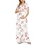 Rose Floral White