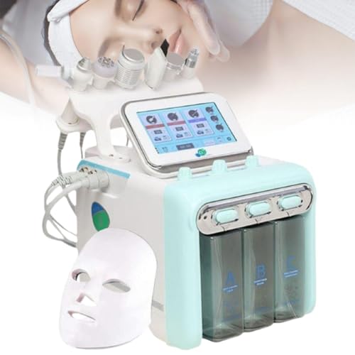 Máquina Hydrafacial 7 en 1 Equipo de salón de cuidado de la piel Equipo de salón de cuidado de la piel Limpieza facial profunda Peeling