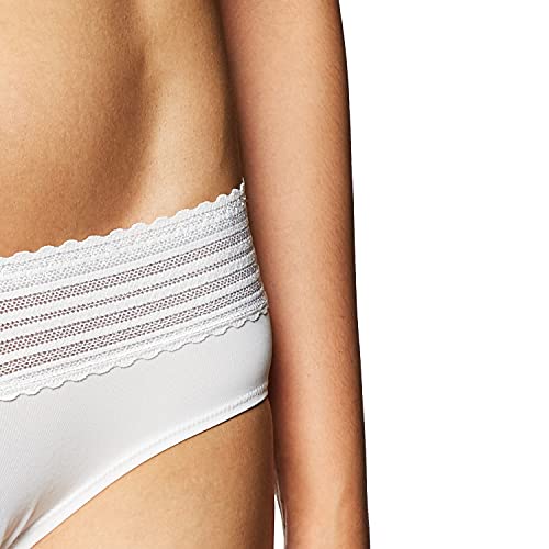 Warner's womens No Pinching No Problems Dig-free Comfort Waist With Lace Microfiber Hipster 5609j2