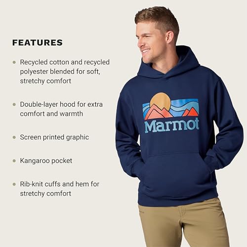 Image of MARMOT Men's Coastal Logo Hoody