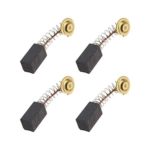 Create idea 2 Paar Motor Kohlebürste 6,5 x 7,5 x 12 mm Kompatibel mit Guild PDH26G 1000W Bohrhammer Mannesmann 12590 Bohrhammer