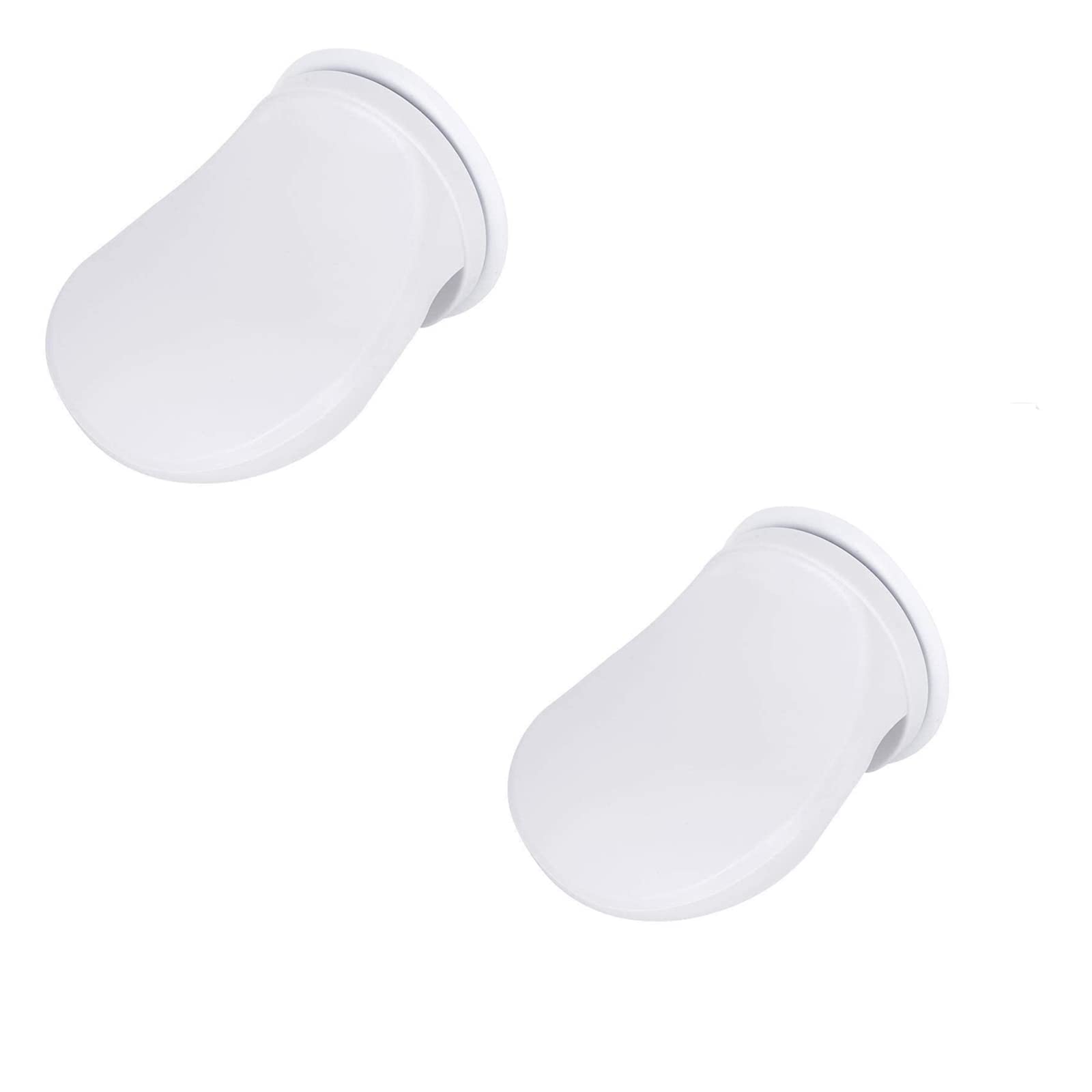 DIANLAN 2 PCS Shaving Legs Shower Step,Shave Foot Rest,Suction Cup Foot Rest,Suction Mount Leg Aid Foot Rest,Plastic Non Slip Shower Foot Rest