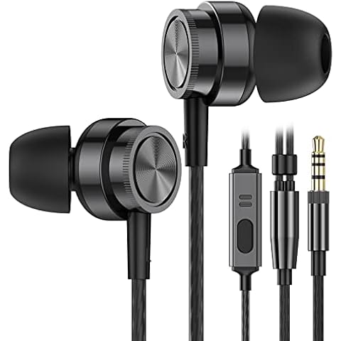 Yatloml Earphones, In-Ear Headphones Wired Earbuds… Cover