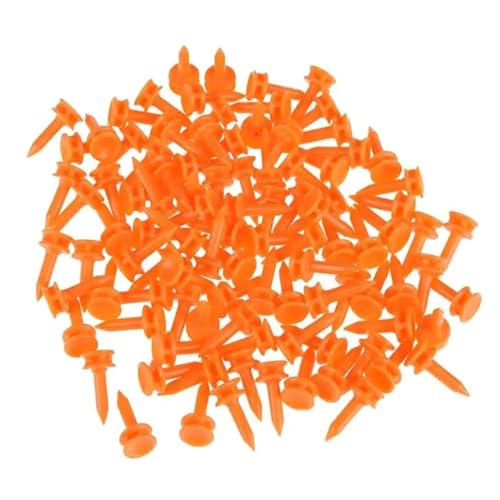 Zkbszn 100Pcs 25mm Castles Tees Sport Double Deck Tees Replacement Short Tees for Golfers Easy to Use