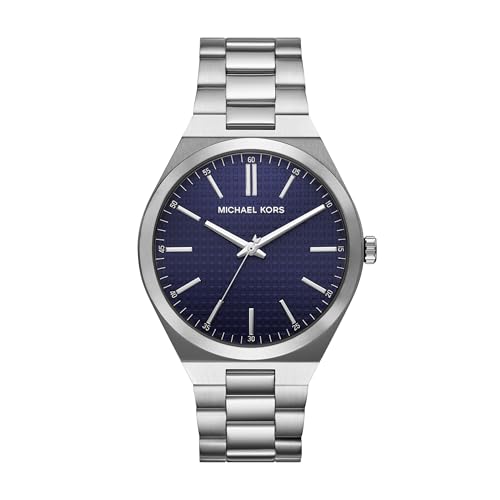 Michael Kors Lennox Three-Hand Stainless Steel Bracelet Watch (MK9227)