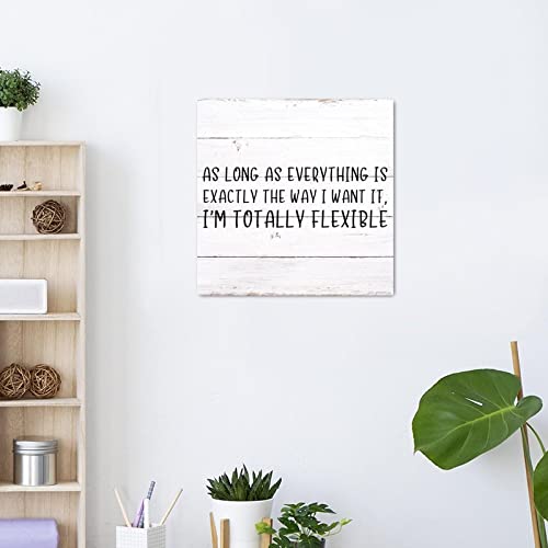 Letrero de madera con frase de humor para colgar en la entrada de casa 4
