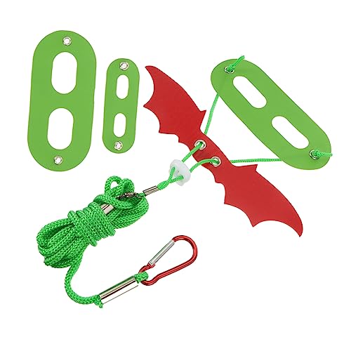 INOOMP セット トカゲの鎖 リード ひげを生やした の食べ物 モルモットのアクセサリー 小動物ハンモック フェレット トカゲハーネスリーシュ 爬虫類アクセサリー 不織布 Green