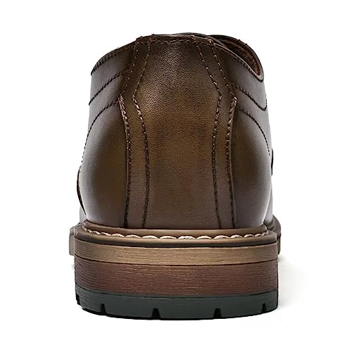 Image of Arkbird Mens Dress Shoes, Lace Up Leather Oxford