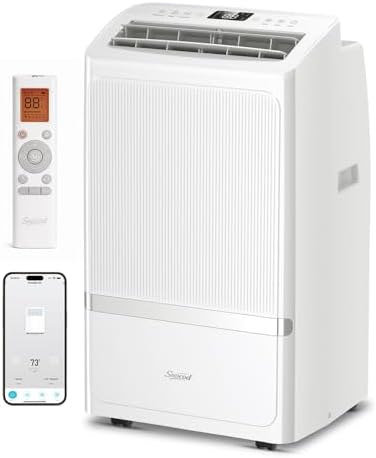 Portable Air Conditioners, 16000 BTU AC Cools up to 800 Sq Ft, Quiet 40 dB Free Stand Portable AC with Drainage-Free Cooling/Fan/Dehumidifier, Sleep Mode, APP&amp;Remote Control, Installation Kit