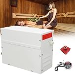 ALSUP Steam Generator, 3KW/4KW/6KW/8KW/9KW/10.5KW/12KW /15KW Steam Showers Sauna Steam Generator with Programmable Controller for Home SPA Bathroom Hotel Shower Steam,3KW