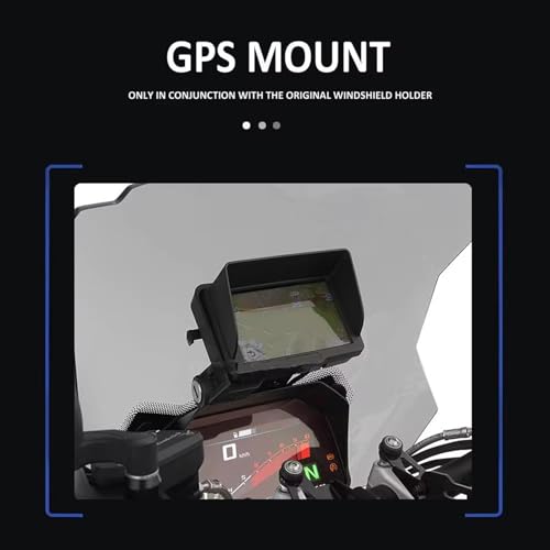 Support GPS BMW R1250RS support de téléphone moto noir robuste - 3