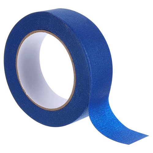 Image of Masking Tape Deep Blue Painters Tape Paper Tape [for Crafts DIY Walls Painting Packing Automotive Home Decoration Teaching]- 1.4 Inch x 44 Yards /1 Roll