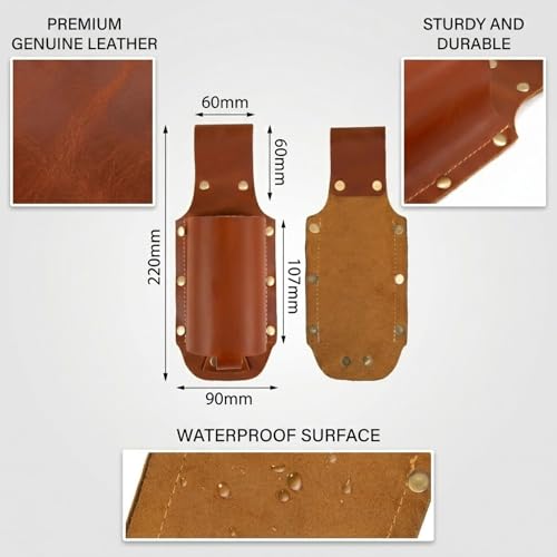 QCWN Beer Holste Belt PU Leather Beer Holder Belt Buckle Beer Holder Western Gifts and Cowboy Accessories Fun Beer Jacket for Cowboy Gun Holster Costume Beer Gifts - Image 4