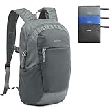 [G4Free] Packable Hiking Backpack 20L Lightweight Foldable Travel Daypack with Thickened Back Panel for Men Women