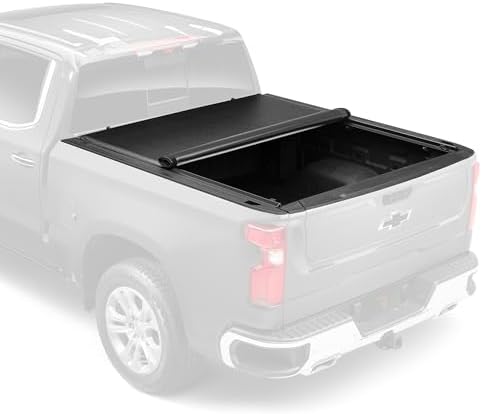 Gator Soft Roll Up Truck Bed Tonneau Cover - Easy-to-Install - No...