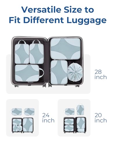 Bagsmart Compression Packing Cubes For Travel thumb #2