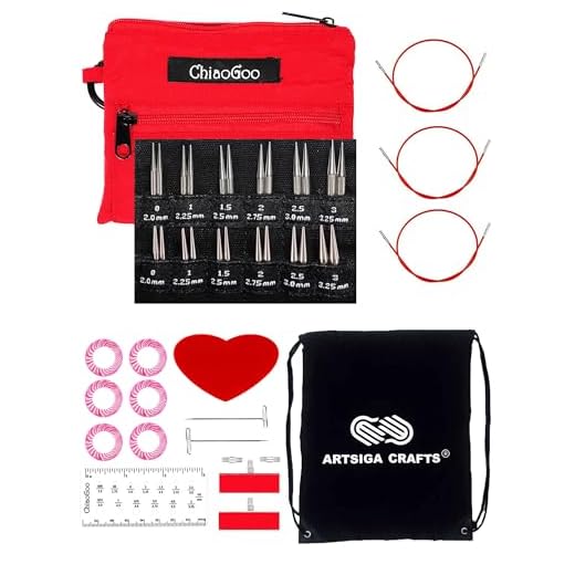 Can i take knitting needles in my carry on luggage ChiaoGoo Twist Red Lace Needle Set