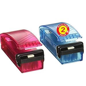 Itouchless Handheld Heat Bag Sealer (2-Pack) For Airtight Food Storage Saver, Reseals Snack Bags, Seals Plastic Aluminum…