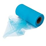CALIDAD PREMIUM: hecha de 100% nylon, rollo de tul suave, el tul no requiere costura ni acabado, no se deshilacha